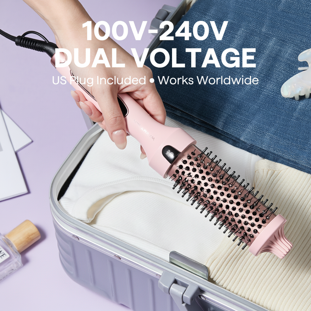 100V-240V Dual Voltage - Works Worldwide
