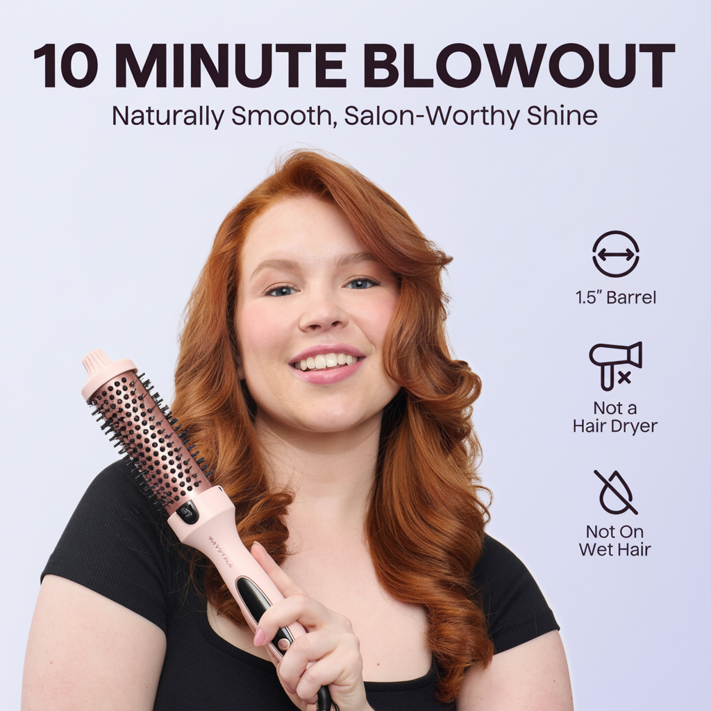 10 Minute Blowout - Naturally Smooth, Salon-Worthy Shine